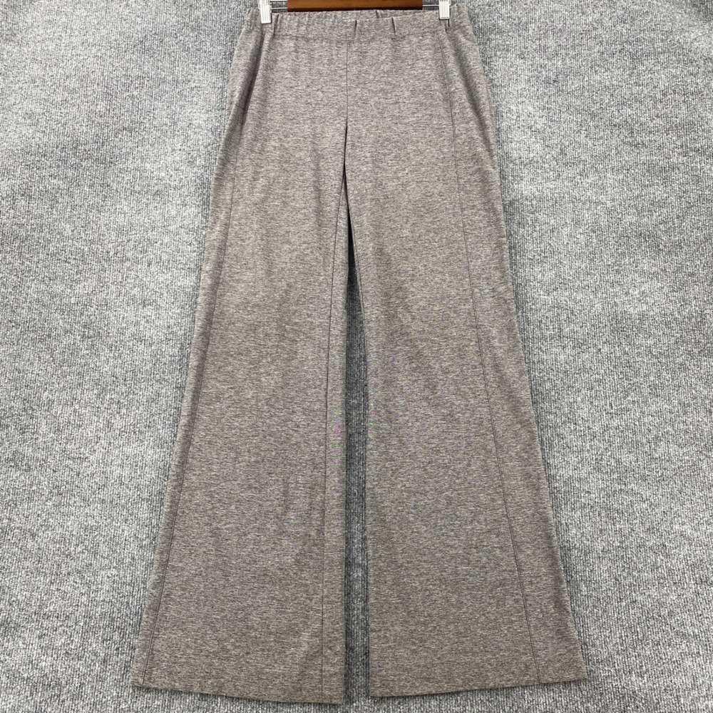 Derek Lam 10C Athleta Wide Leg Pants Womens Small Gray Heathered Athleisure